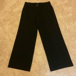 Lane Bryant | Black Wide Leg Dress Pants | 18/20L